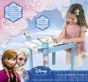 Disney Frozen colouring table