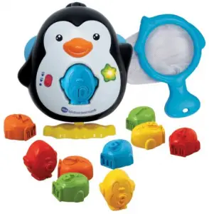 VTech Baby Splash and Count Penguin bath toy for 2 year olds