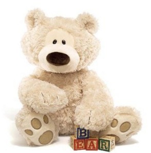 Gund Philbin Cream Teddy bear (Large) Toy Amazon.co.uk Kitchen & Home