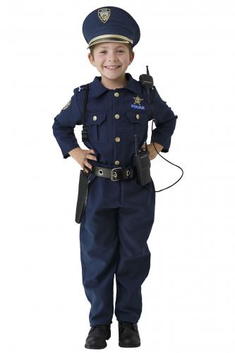 Toddler police costume